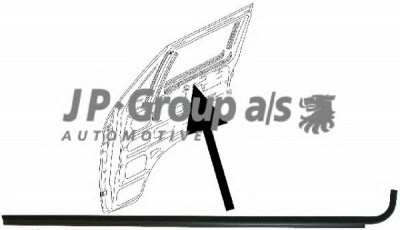 JP GROUP 8186001280 -  Прокладка, боковое стекло